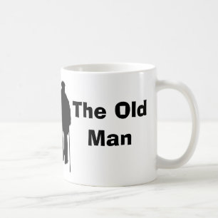 老人のマグ コーヒーマグカップ