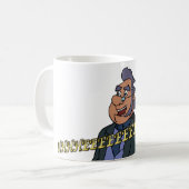 老人のマグ コーヒーマグカップ (正面左)