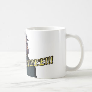 老人のマグ コーヒーマグカップ