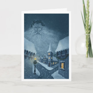 老人の冬休みのgreetingcard シーズンカード