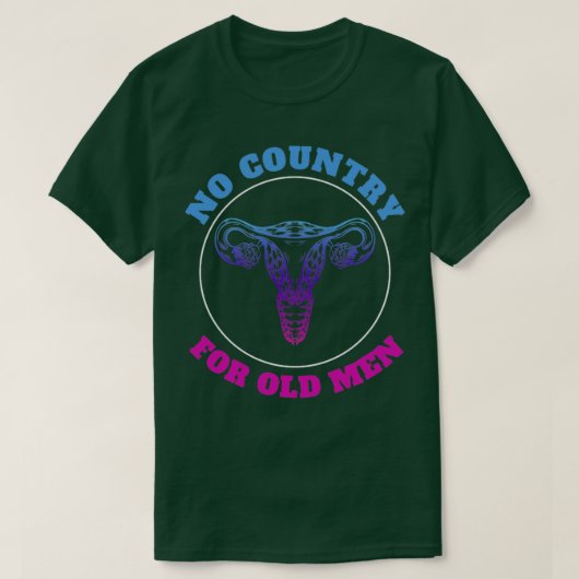 老人の国が無い Tシャツ (デザイン正面)