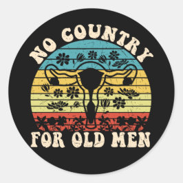 老人の子宮の国はない ラウンドシール