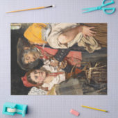 老人の宝物(猫)(カール・ガースソー) 薄葉紙 (クラフト)