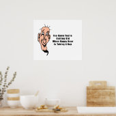 老人の幸福な時 ポスター (キッチン)