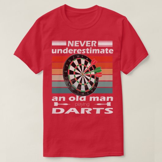 老人の矢を甘く遊見ない Tシャツ (デザイン正面)