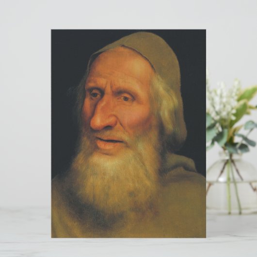 老人の頭（Quentin Metsys著） カード (スタンド正面)