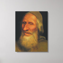 老人の頭（Quentin Metsys著） キャンバスプリント