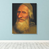 老人の頭（Quentin Metsys著） キャンバスプリント (インサイチュ (ウッドフロア))