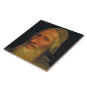 老人の頭（Quentin Metsys著） タイル (側面)