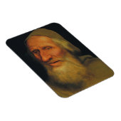 老人の頭（Quentin Metsys著） マグネット (右側)