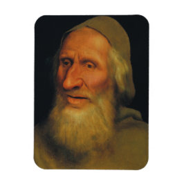 老人の頭（Quentin Metsys著） マグネット