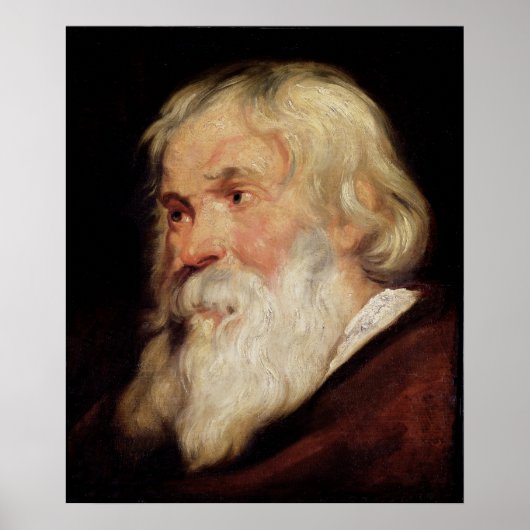 老人の首 ポスター (正面)