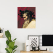 老人の首 ポスター (ホームオフィス)