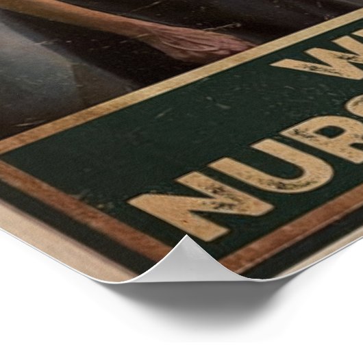 老人を軽く見ない ポスター (角)