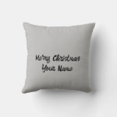 老人ダンカーペンターマン木材ビルダーおもしろい クッション (裏面)