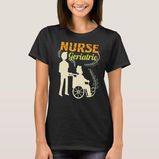 老人ナース開業医 Tシャツ (正面)