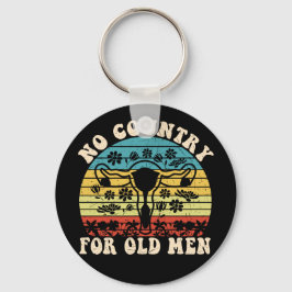 老人フェミニストの国はない キーホルダー