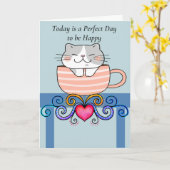 老人ホームのハッピーカード カード (黄色い花)