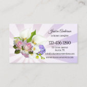 老人ホーム気に介護者名刺 名刺 (正面)