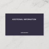 老人ホーム気に・介護事業 名刺 (裏面)