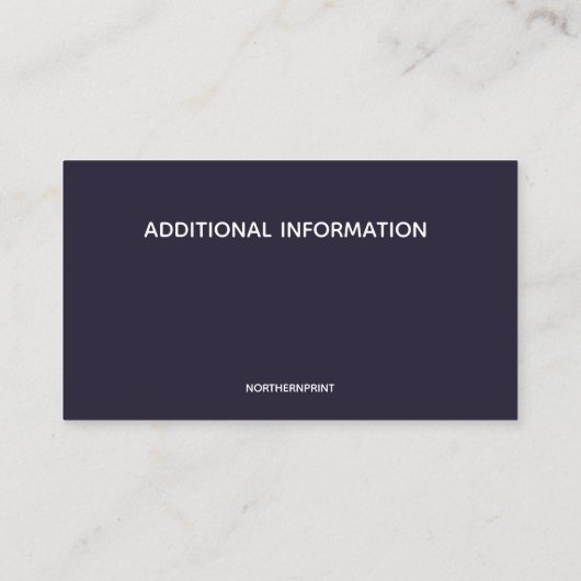 老人ホーム気に・介護事業 名刺 (裏面)