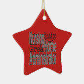 老人ホーム管理者超常者 セラミックオーナメント (右)