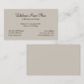 老人ホーム 名刺 (正面/裏面)