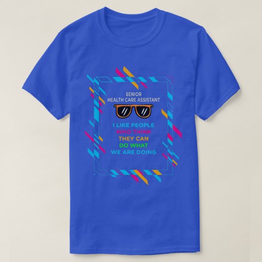 老人保健補気に助 Tシャツ (デザイン正面)