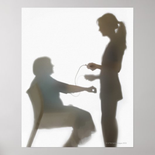 老人健康検査読/血圧 ポスター (正面)