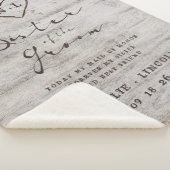 老人樺の木シスターオブザグルームハートフェルト引用文 シェルパブランケット (3/4)