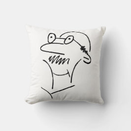 老人笑わされるとおもしろい クッション