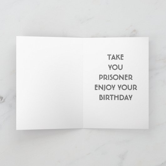 老人誕生日カード カード (内部)