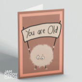 老人誕生日 カード