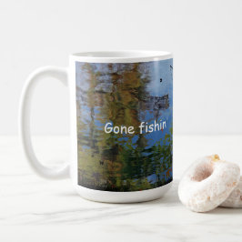 老人魚釣り退職コーヒーマグ コーヒーマグカップ