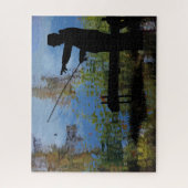 老人魚釣り退職用ジグソーパズル ジグソーパズル (縦)