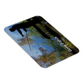 老人魚釣り退職用フレキシブルマグネット マグネット (右側)