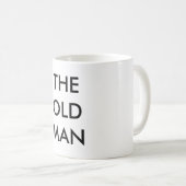 老人 コーヒーマグカップ (正面右)
