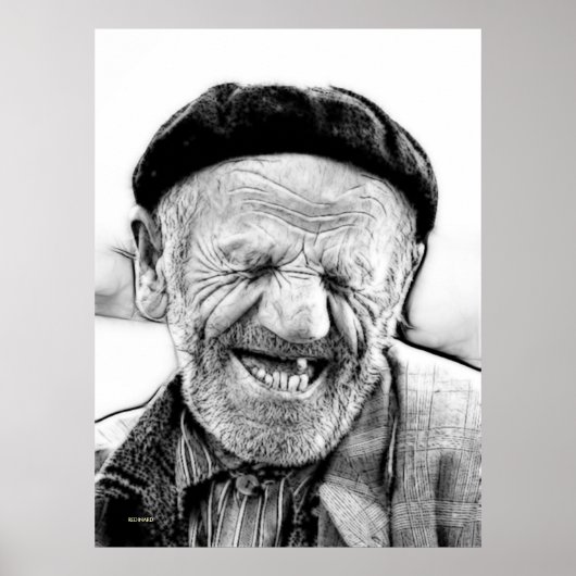 老人 ポスター (正面)