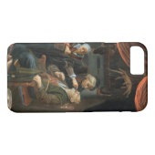 老人(油oの歯を検査している歯科医 Case-Mate iPhoneケース (裏面(横))