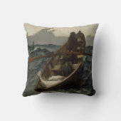 老人、漁師 クッション (裏面)