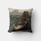 老人、漁師 クッション (正面)