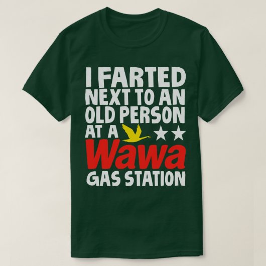 老人 Tシャツ (デザイン正面)