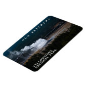 老信家ゲイエザー噴火イエローストーン マグネット (左側)