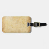 老化させたペーパー荷物のラベル ラゲッジタグ (正面横)