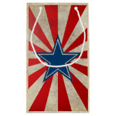 老化させた栄光-赤、白および青 スモールペーパーバッグ (裏面)