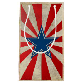 老化させた栄光-赤、白および青 スモールペーパーバッグ