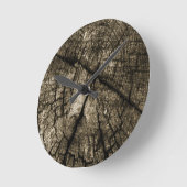 老化させる ラウンド壁時計 (傾斜)