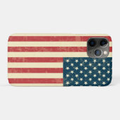 老化した米国旗は衰退しました Case-Mate iPhoneケース (裏面(横))