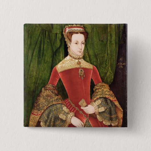 老化する女性のポートレート16前にidentifie 缶バッジ (正面)