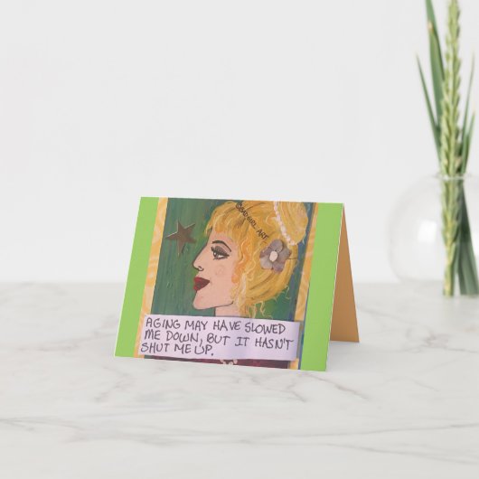 老化現象が鈍化した可能性がある カード (正面)